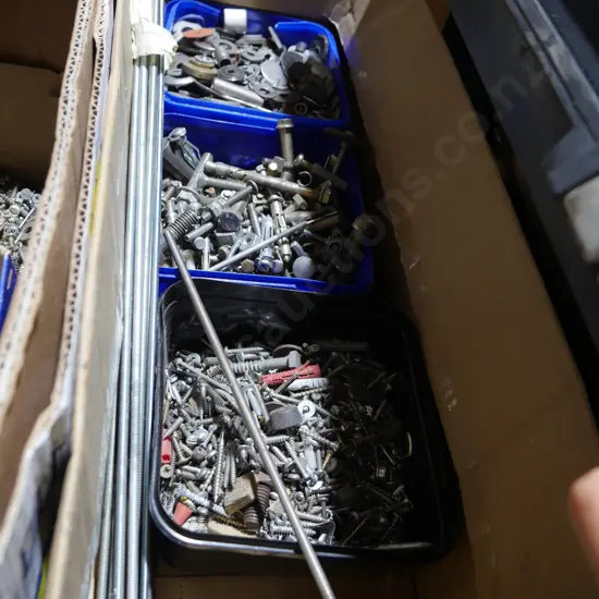 Screws, nuts and bolts etc