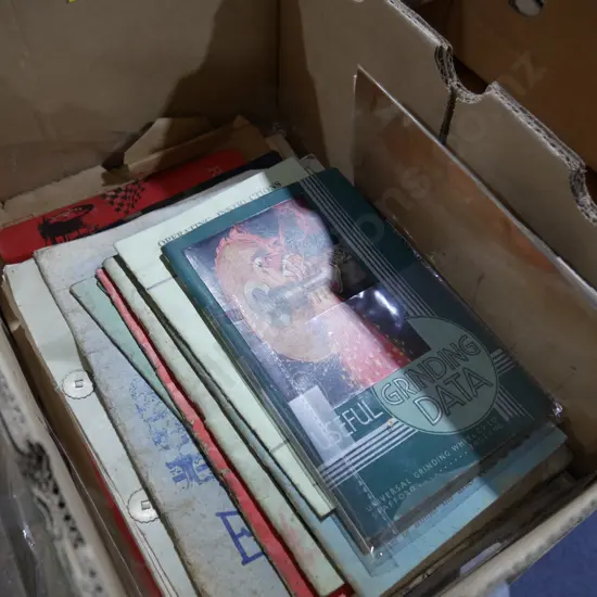 Assorted machine books