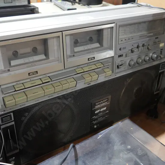 Sharp tape radio player