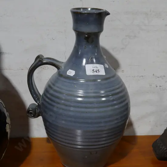 NZ studio pottery jug