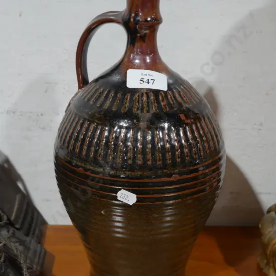 John Crawford NZ studio pottery jug
