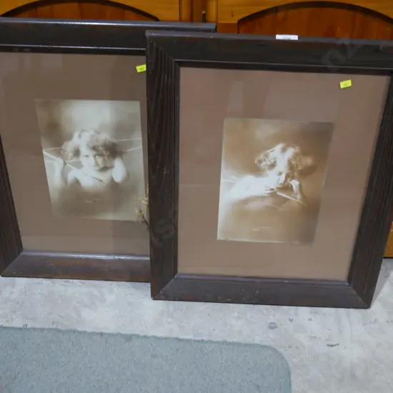 Cupid awake, asleep prints