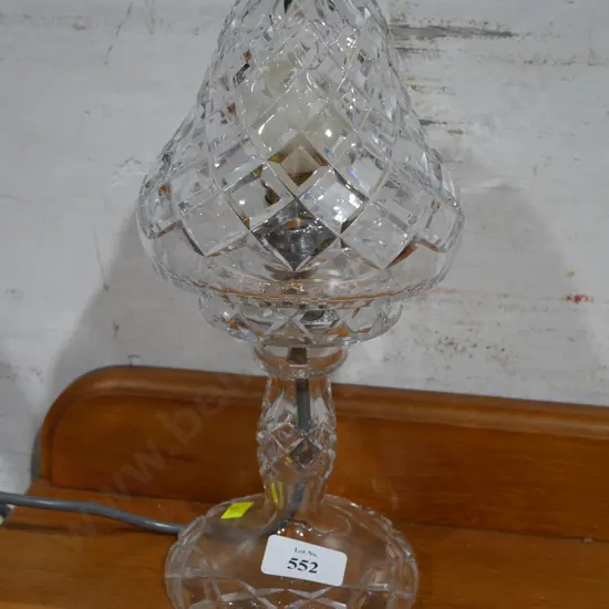 Crystal table lamp