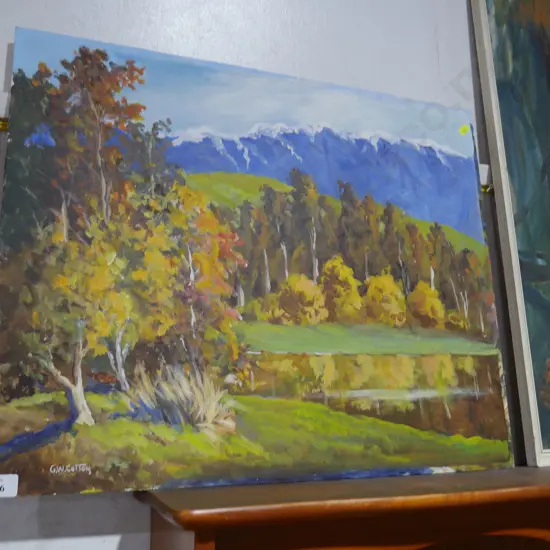 Unframed GW Cotton artwork