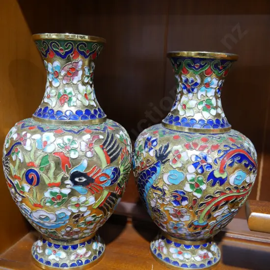 Pair of Closione vases