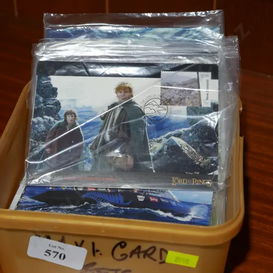 NZ promotional card stamp sets