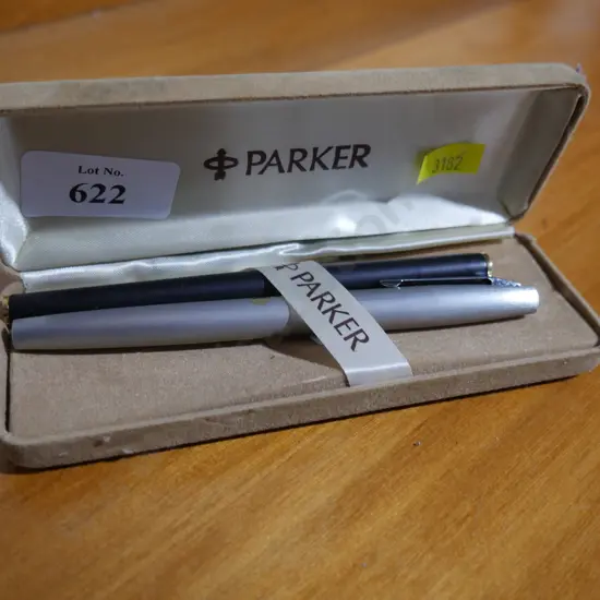 Boxed Parker pens
