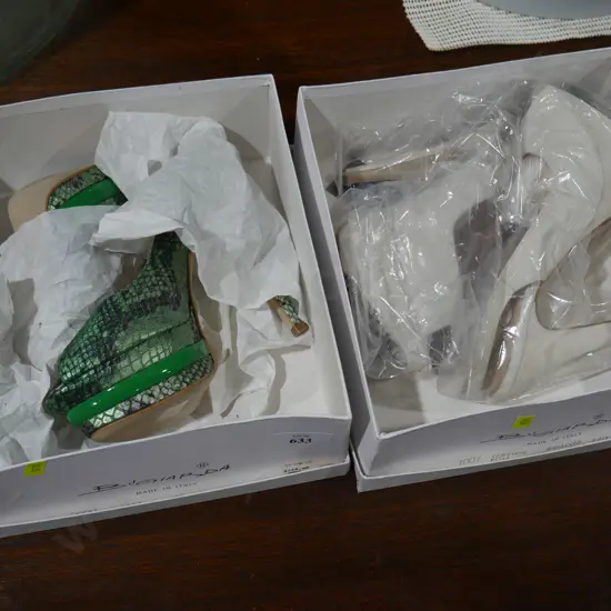 2 pair of ladies high heels