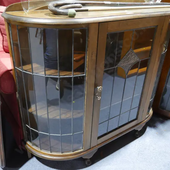 Glazed display cabinet