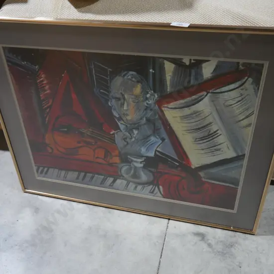 Framed artwork