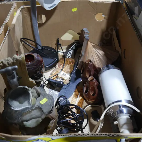 Lamp ,  fountain etc