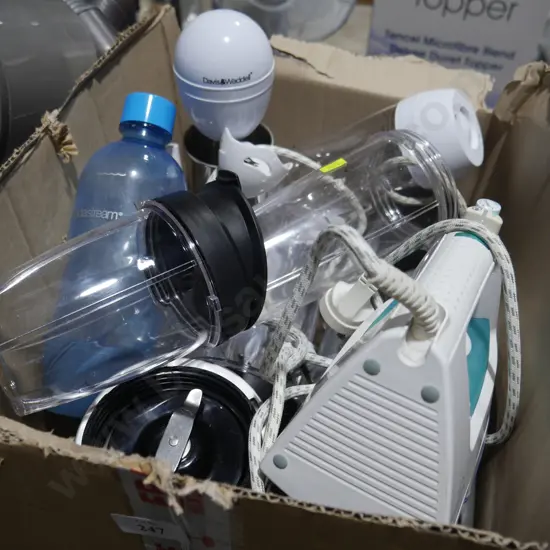 Soda Stream iron etc