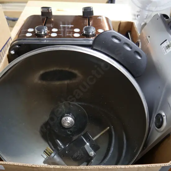 Electric wok toaster scales etc