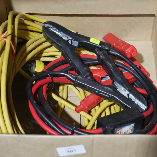 Power cord, jumper cables