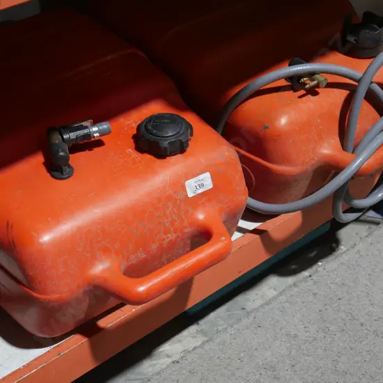 Boat fuel tanks
