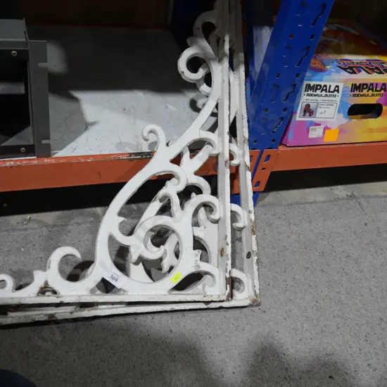 Cast iron brackets