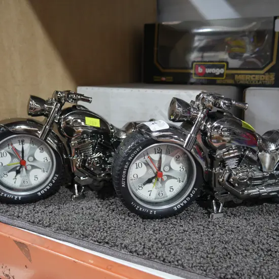 Motorbike clocks