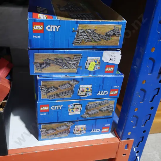Lego City train track sets