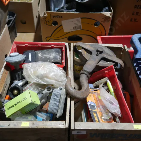 2 boxes tool sundries