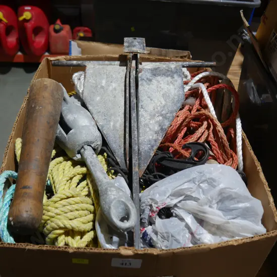Anchor ropes etc