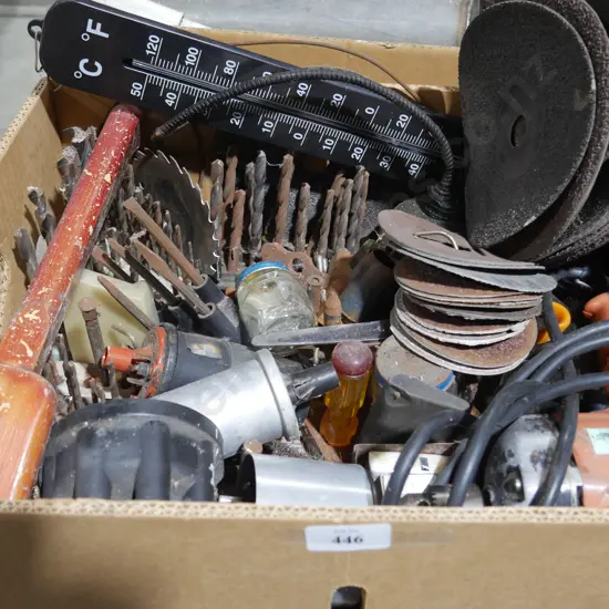 Drill bits sanding pads