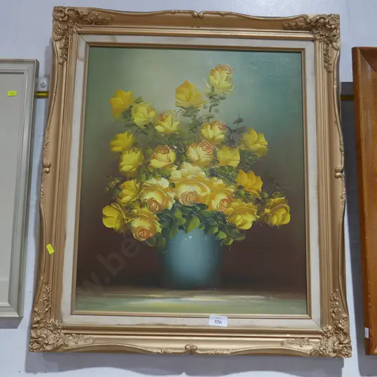 Oil painting, flowers