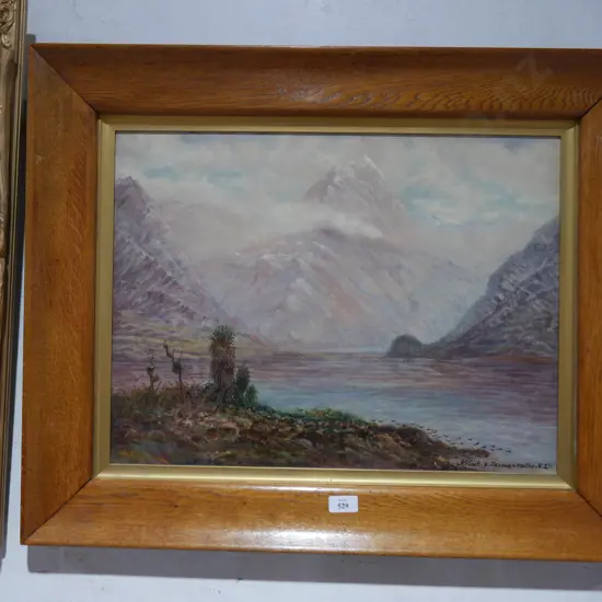 Oil painting. . Geo. Fodor