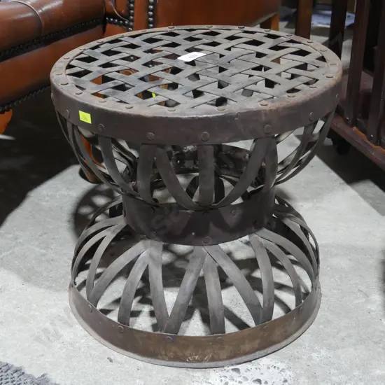 Metal stool