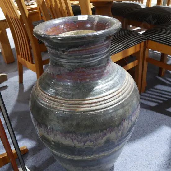 Large pottery vase