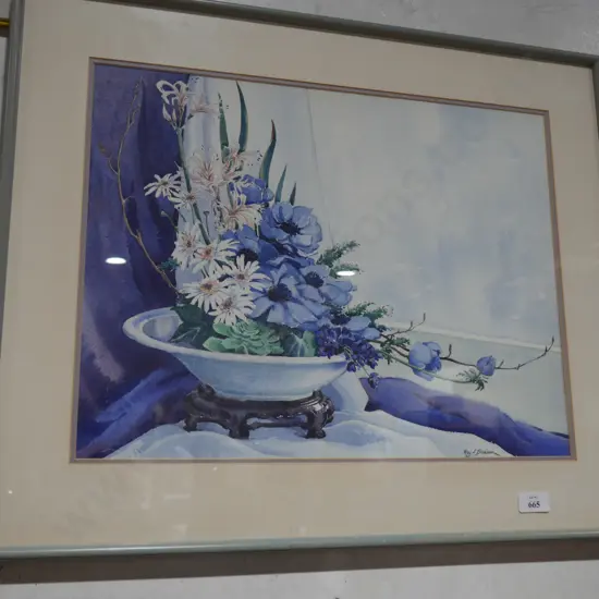 Watercolour. Roy J Dicison