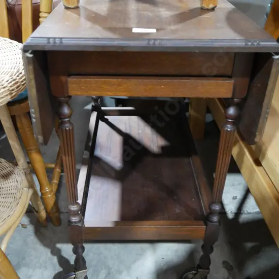 Dropside tea trolley