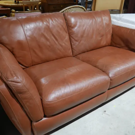 Leather couch
