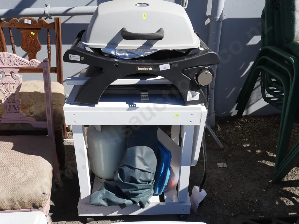Portable BBQ plus stand etc Image 1++
