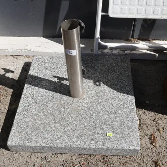 Marble umbrella stand