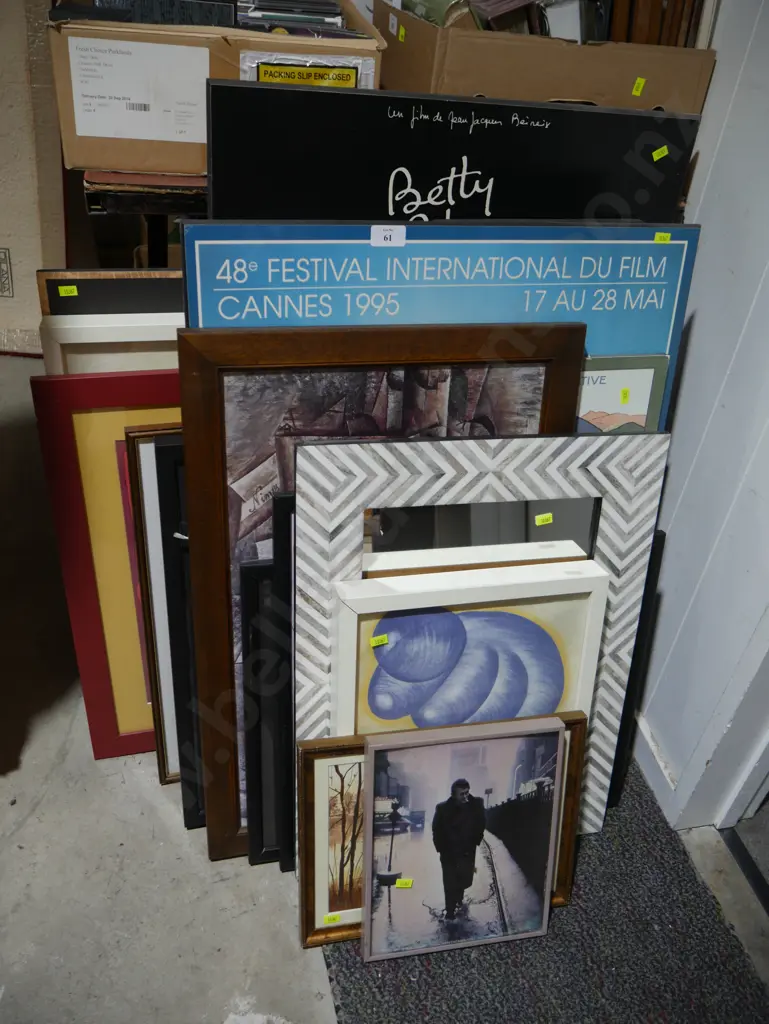 Assortment of pictures, mirrors, frames Image 1++