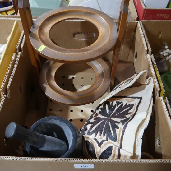 Pestal and mortar etc