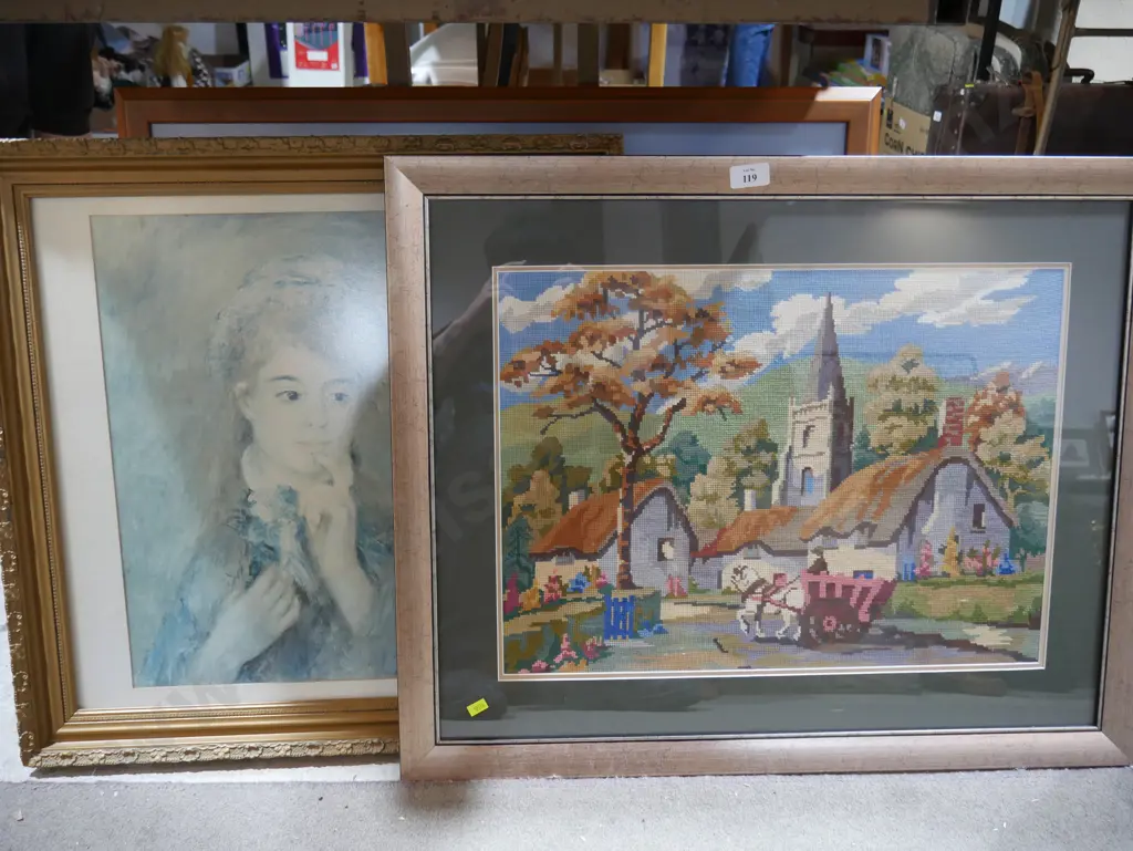 Three framed pictures Image 1++