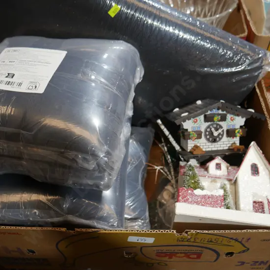 Christmas decorations etc