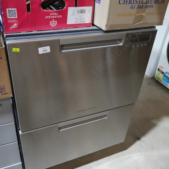 Fisher & Paykel 2 draw dishwasher