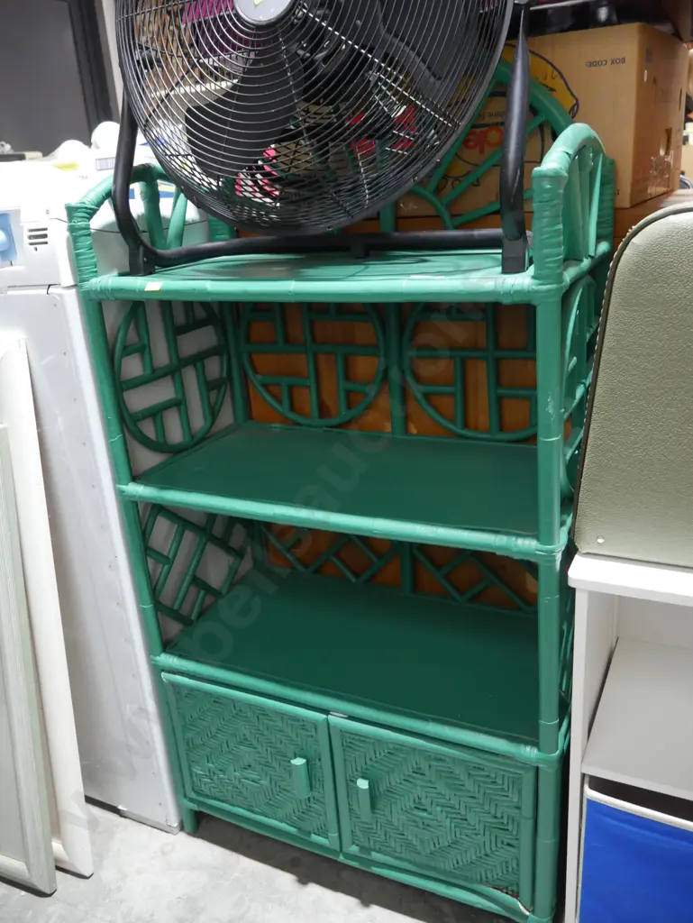 Green bookcase Image 1++