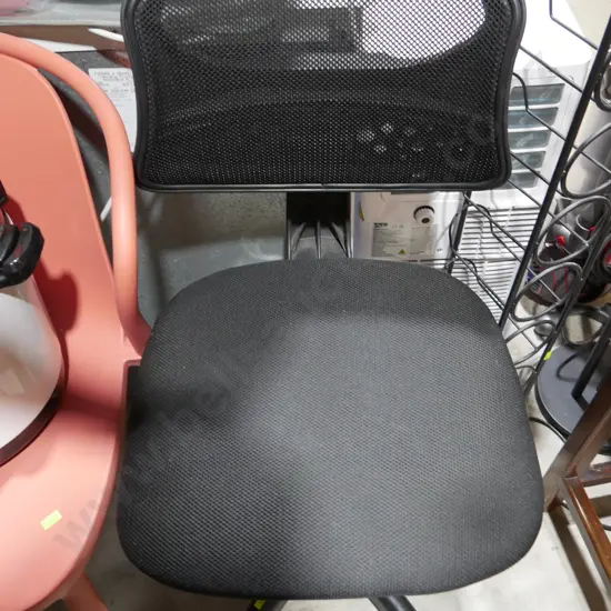 Wine rack and office chair