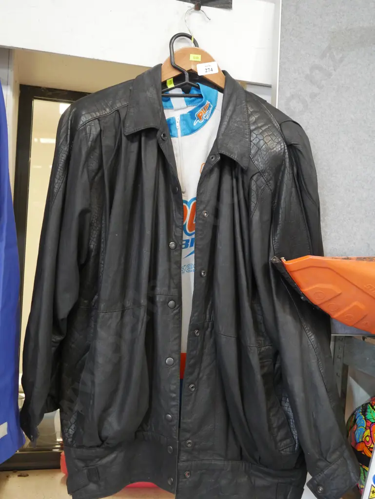 Leather jacket etc Image 1++