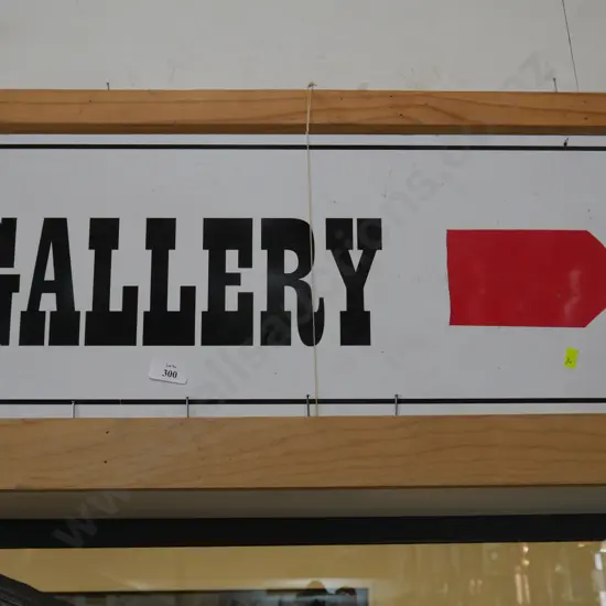 Gallery sign