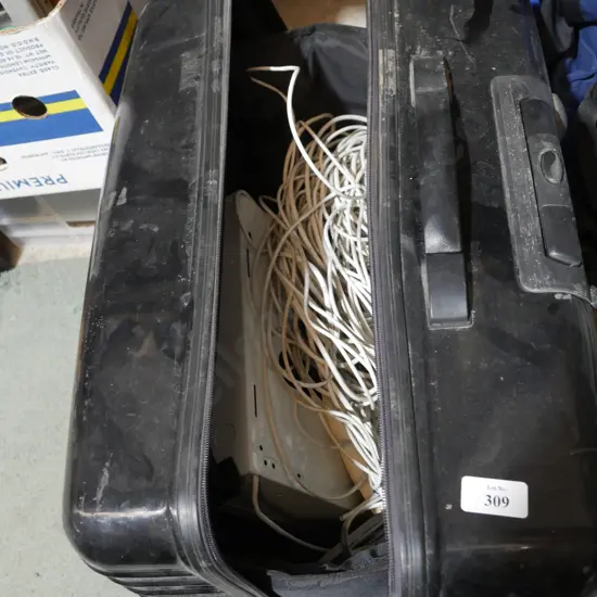 Suitcase and contents