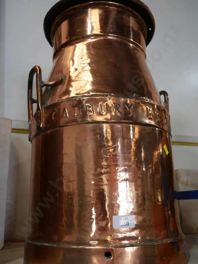 Copper milk can - Cadbury Bros Image 1++