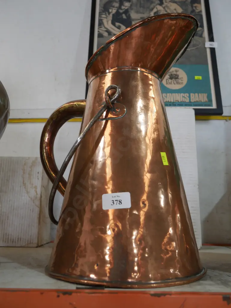 Vintage copper milk can Image 1++