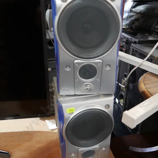 2 teac speakers