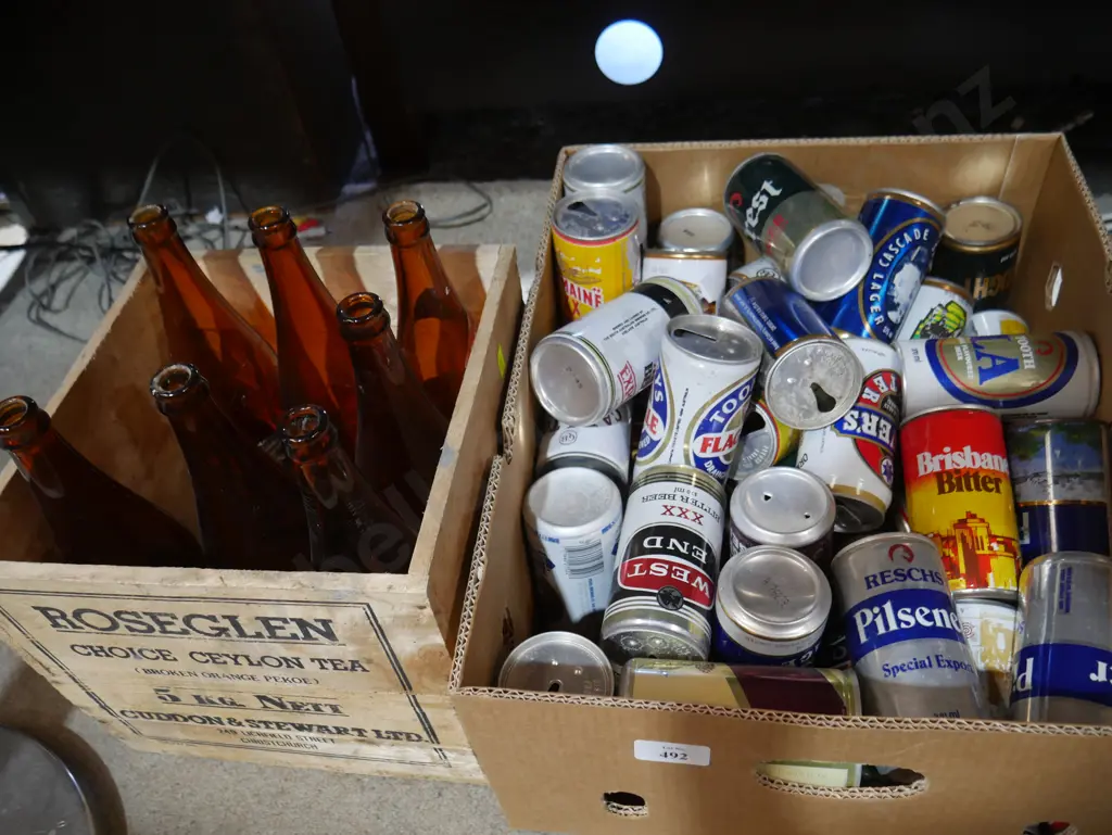 Beer cans beer bottles Image 1++
