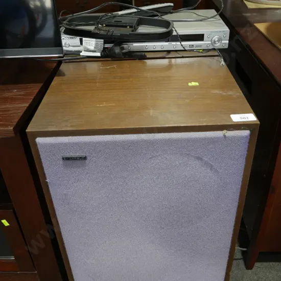 Speakers, DVD player