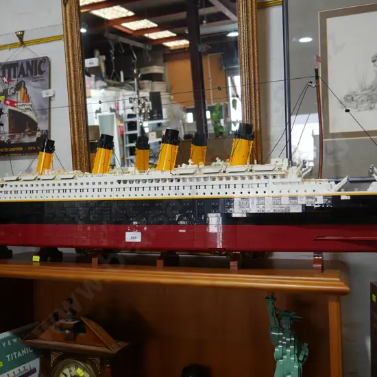 LEGO Titanic model